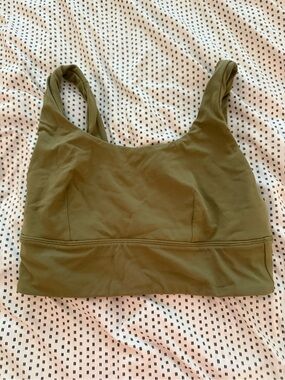 lululemon athletica Align Bra Sports Bra in bronze green